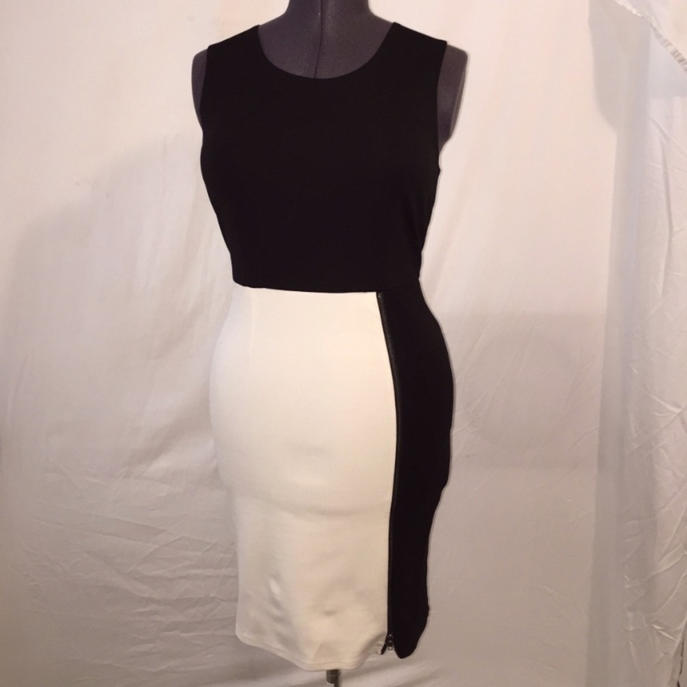 [Anthropologie Ro & De] Zipper Career Dress M EUC
